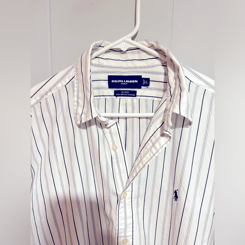 Polo Ralph Lauren - Golf Blake Style - Large Button Down Long Sleeve Shirt